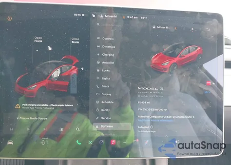 2021 Tesla Model 3 Long Range Dual Motor All-Wheel Drive из США, поврежденный, VIN 5YJ3E1EB1MF093164